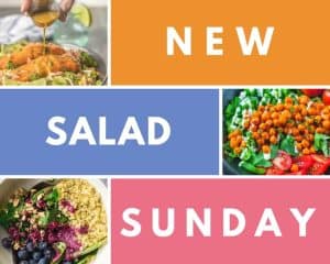 healthy salad sunday graphic